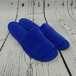 Vintage Vanity Fair Blue Wedge Slippers‎